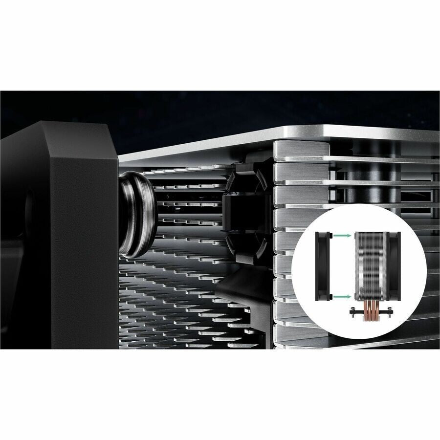 Arctic ACFRE00122A Freezer 36 CO Cooling Fan/Heatsink 1800 rpm Dual Ball Bearing