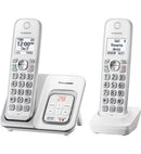 Panasonic KX-TGD832W 2 Handset DECT 6.0 Exp Cordless Phone