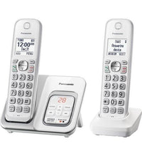 Panasonic KX-TGD832W 2 Handset DECT 6.0 Exp Cordless Phone