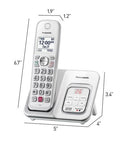 Panasonic KX-TGD832W 2 Handset DECT 6.0 Exp Cordless Phone