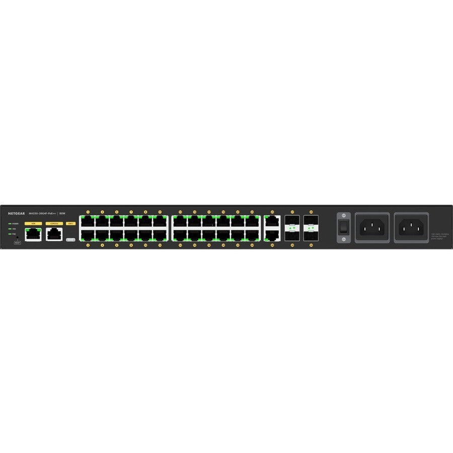 Netgear GSM4230UP-100NAS 24 Port PoE++ AV Line Managed Ethernet Switch