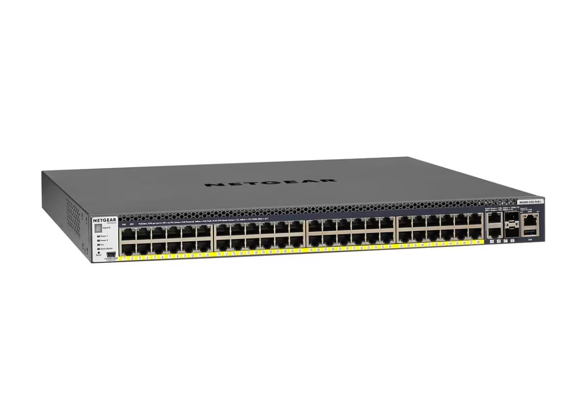 Netgear GSM4352PB-100NES 50 Port M4300 Series Managed Ethernet Switch