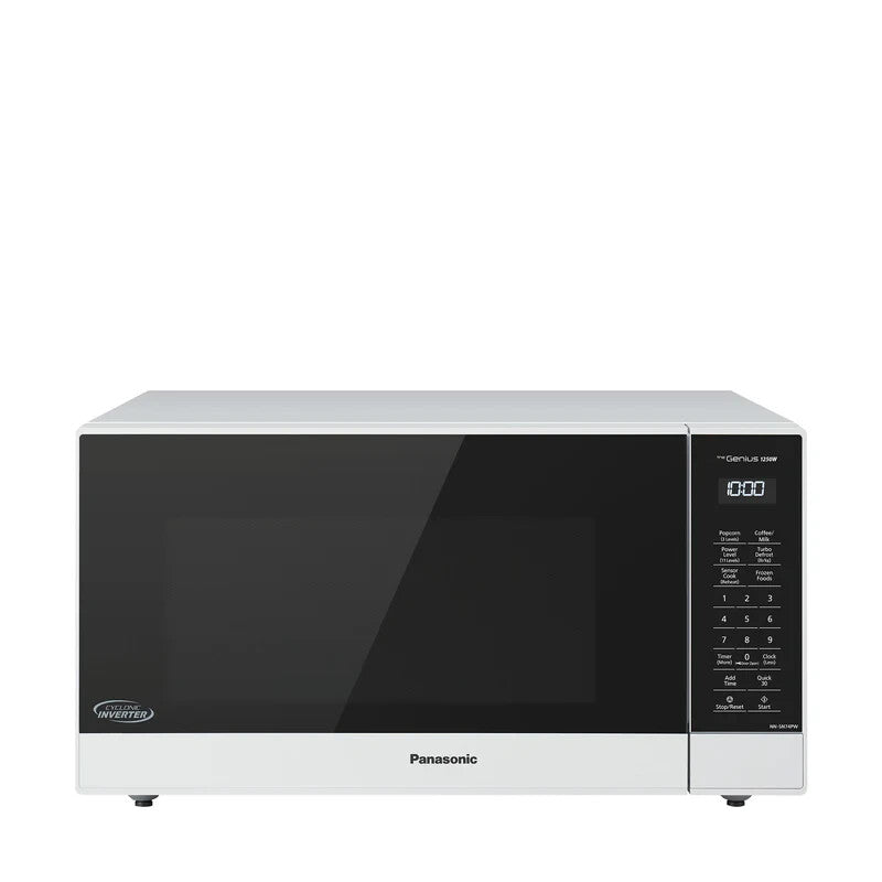 Panasonic NN-SN74PW 1250 Watt White Countertop Microwave Oven