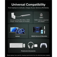 Plugable PS-10CC 10 Port USB-C 100W Charging Station Priority Charging Ports