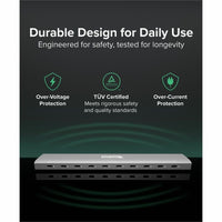 Plugable PS-10CC 10 Port USB-C 100W Charging Station Priority Charging Ports