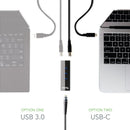 Plugable USB3-HUB3ME 3 Port USB Hub 3.0 Bus Powered Hub With Gigabit Ethernet