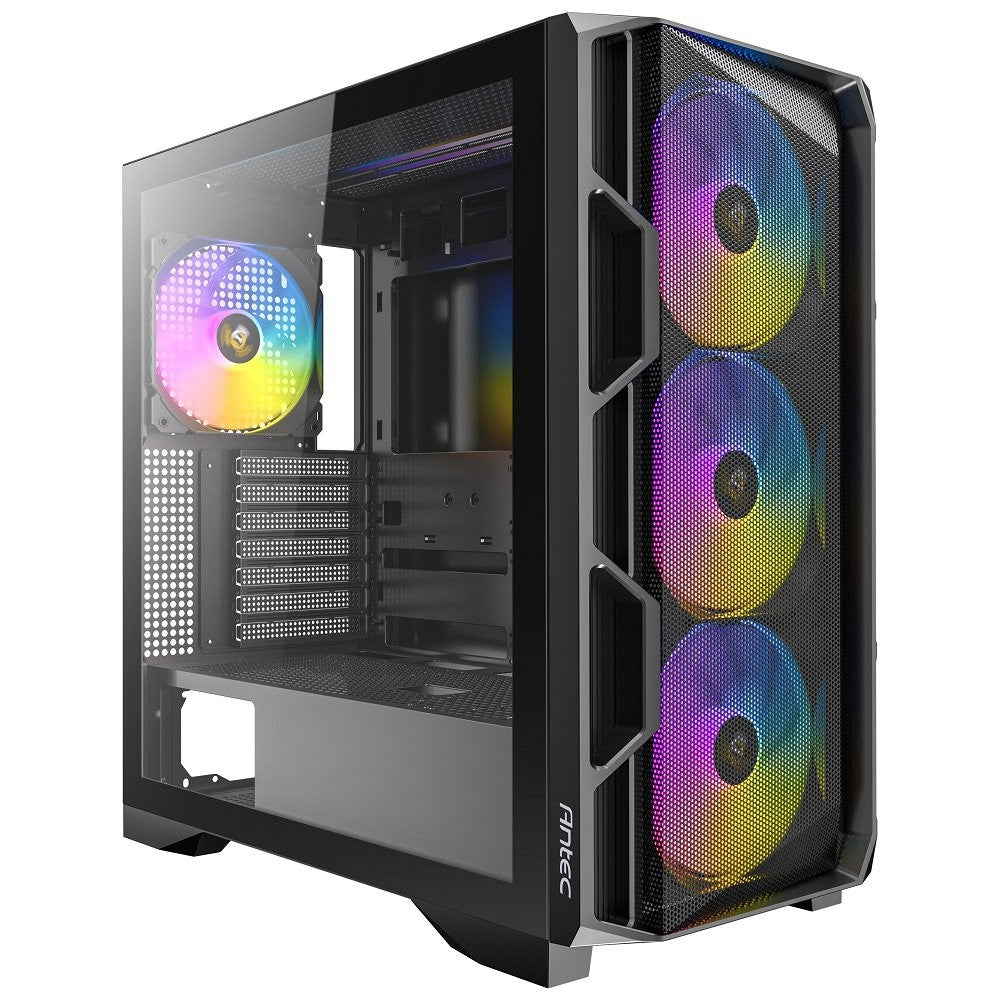 ANTEC AX1000 ARGB Mid Tower Desktop PC Case E-ATX USB-C 4x ARGB Fan 360mm Black