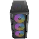ANTEC AX1000 ARGB Mid Tower Desktop PC Case E-ATX USB-C 4x ARGB Fan 360mm Black