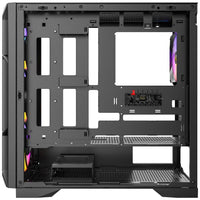 ANTEC AX1000 ARGB Mid Tower Desktop PC Case E-ATX USB-C 4x ARGB Fan 360mm Black