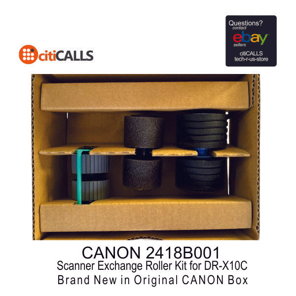 Canon 2418B001 Scanner Exchange Roller Kit for DR-X10C