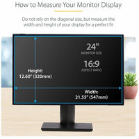 StarTech 2469A-PRIVACY-SCREEN 24-inch 16:9 Computer Monitor Privacy Screen