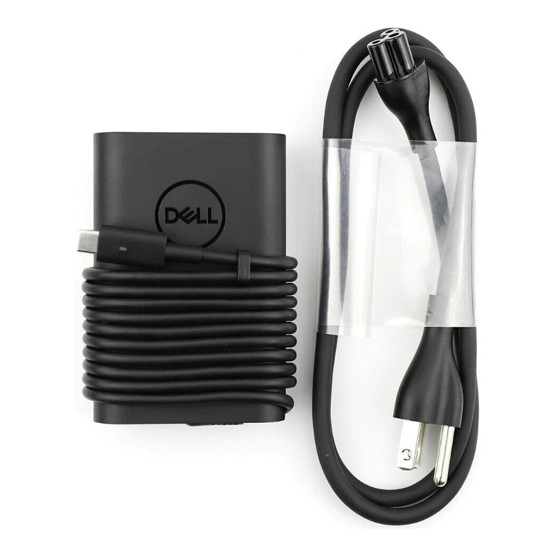 Dell 24YNH 65W USB-C Laptop Adapter & Charger - USB Type-C connector - Black