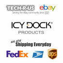 Icy Dock MB882SP-1S-2B 2.5 to 3.5 HDD SSD SATA Converter Black