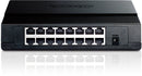 TP-Link TL-SF1016D 16-Port 10/100Mbps Desktop Green Switch 16 Ports RJ-45 200Mbp