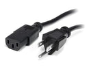 StarTech PXT10115 15FT (180") Standard PC Computer Power Cord NEMA5-15P to C13