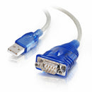 C2G 26886 1.5ft USB to DB9 Serial Cable - RS232 Adapter Cable