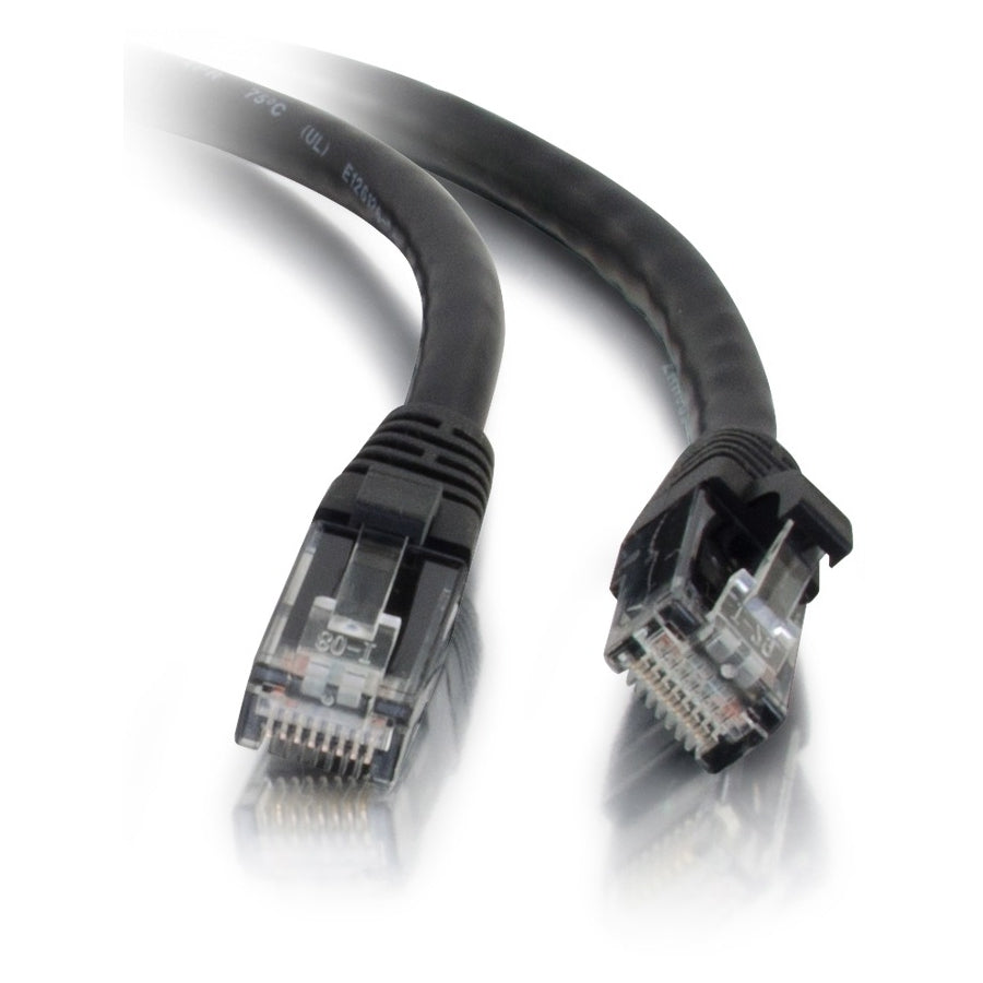 CablesToGo 26969 1ft Cat5e Ethernet Cable Snagless Unshielded (UTP) - Black