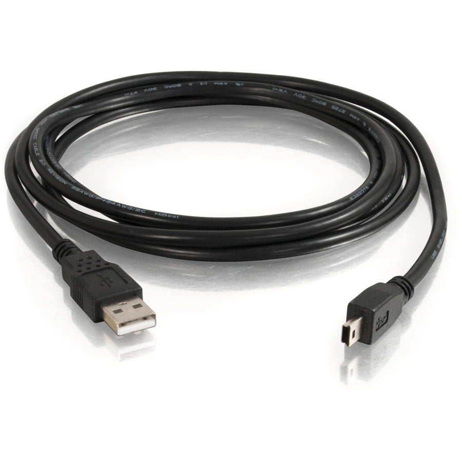 C2G 27005 2m (6.6ft) USB 2.0 Cable - USB Cable - USB-A Male to USB Mini-B Male