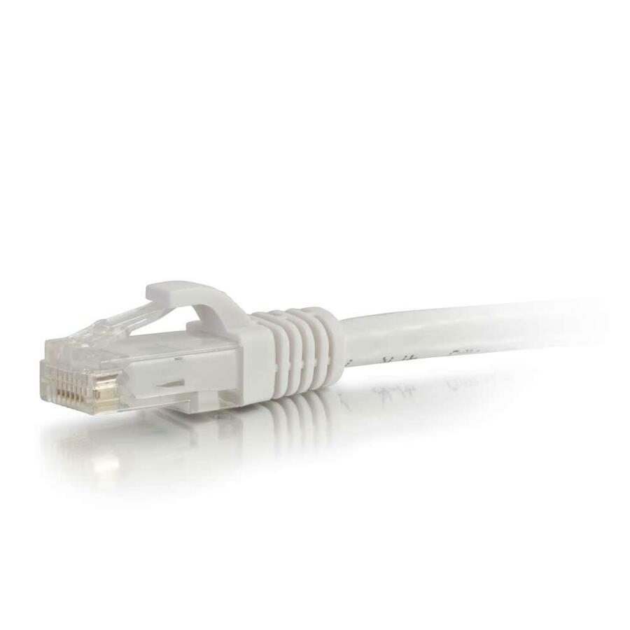 C2G 27162 7ft Cat6 Ethernet Cable - Snagless Unshielded (UTP) - White