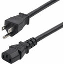 StarTech 271B6800POWERCORD 8ft Computer Power Cord,NEMA 5-15P to IEC 60320 C13