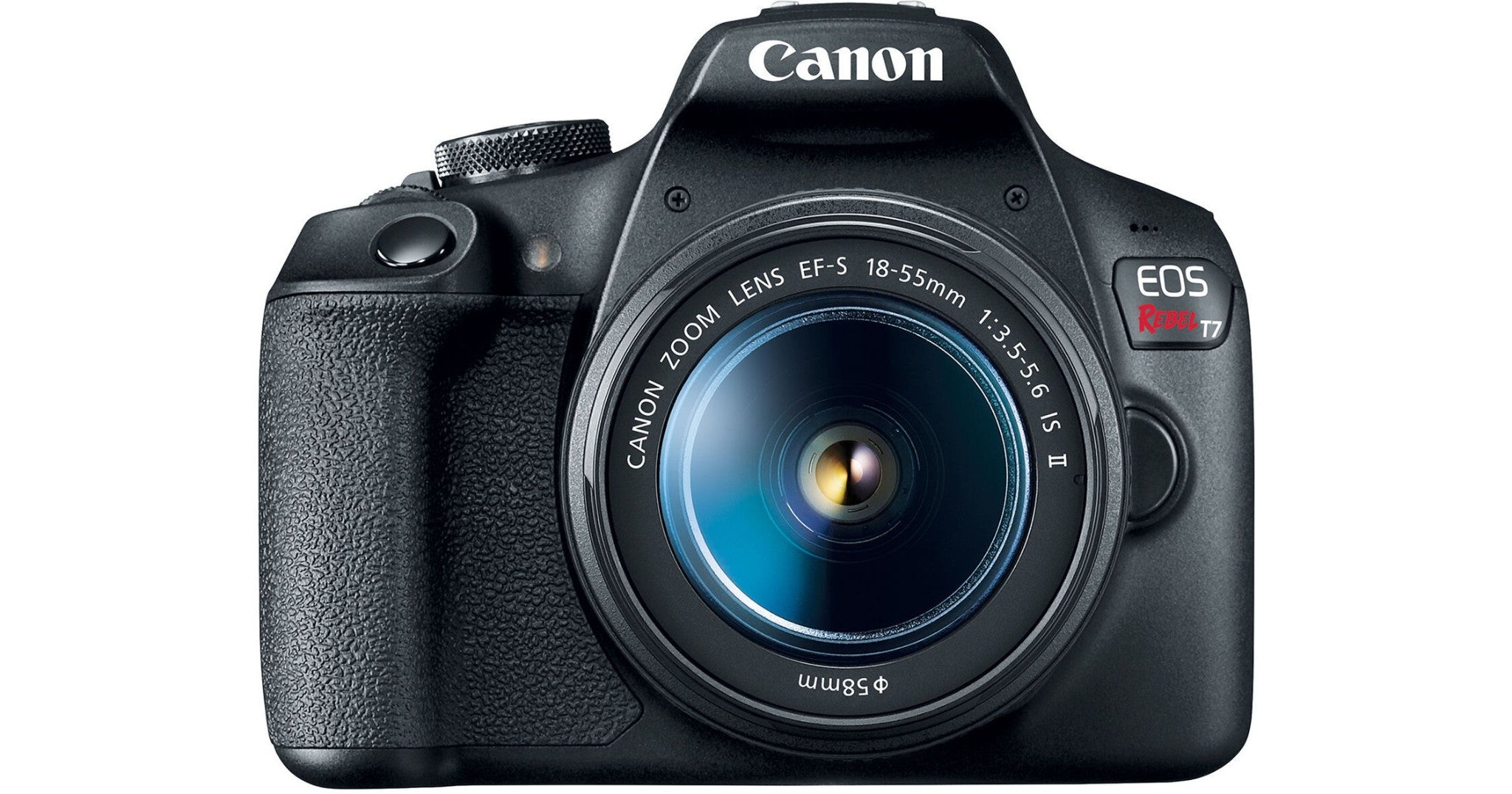 Canon 2727C002 EOS Rebel T7 24.1 Megapixel Digital SLR Camera with Lens