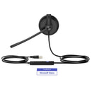 Yealink 1308046 UH34 Lite Mono MS Teams USB Wired Business Headset Black