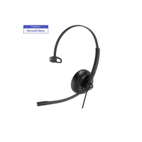 Yealink 1308014 UH34 Mono MS Teams USB Wired Business Headset Black