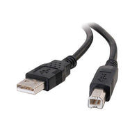CablesToGo 28101 USB 2.0 A/B Cable, 3.3', (1m), Black