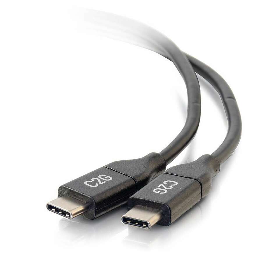 C2G 28829 10ft USB C Cable - USB 2.0 5A - M/M for Smartphone, Notebook, Tablet