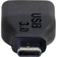 C2G 28868 USB 3.0 (USB 3.1 Gen 1) USB-C® to USB-A Adapter Converter M/F - Black