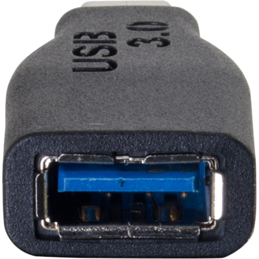 C2G 28868 USB 3.0 (USB 3.1 Gen 1) USB-C® to USB-A Adapter Converter M/F - Black