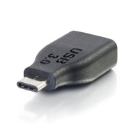 C2G 28868 USB 3.0 (USB 3.1 Gen 1) USB-C® to USB-A Adapter Converter M/F - Black