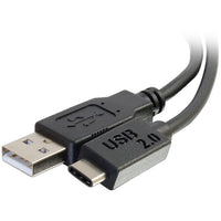 CablesToGo 28871 6ft USB C to USB A Cable USB C to A Cable - USB 2.0 - 480Mbps