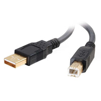 CablesToGo 29141 6.6ft (2m) Ultima USB 2.0 A/B Cable - Black