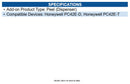 Honeywell 3012-6755-002 KIT, PEEL OFF, PC42E-T/PC42E-D