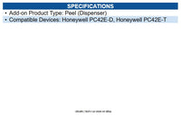 Honeywell 3012-6755-002 KIT, PEEL OFF, PC42E-T/PC42E-D
