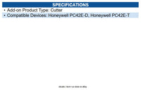 Honeywell 3012-6756-002 KIT, CUTTER, PC42E-T/PC42E-D