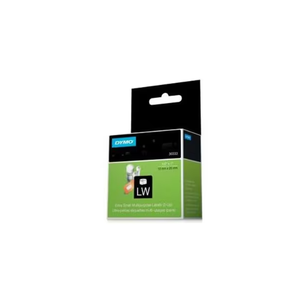 Dymo 30333 LW Multi-Purpose Labels 1/2" x 1" - 1/2" Width x 1" Length -Rectangle