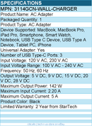 StarTech 3114GCN-WALL-CHARGER 140W USB-C Wall Charger, 3x USB-C/1x USB-A