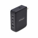 StarTech 3114GCN-WALL-CHARGER 140W USB-C Wall Charger, 3x USB-C/1x USB-A