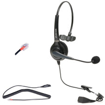 Ovis HS72-P2.RE Wired Adjustable Headset Mono Single Ear Cup for Grandstream GXP