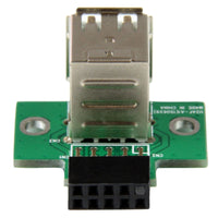StarTech USBMBADAPT2 2 PORT USB Connected Direct to Motherboard Header Adapter