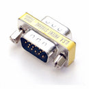 StarTech GC15HSM Video 15 Pin VGA HD15 Slimline Gender Changer Male to Male