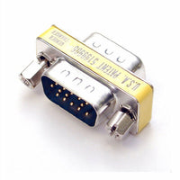 StarTech GC15HSM Video 15 Pin VGA HD15 Slimline Gender Changer Male to Male