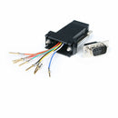 StarTech GC98MF DB9 Male to RJ45 Female Modular Connector Adapter Gray
