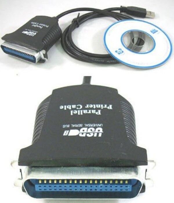 CHN USB-PAR-36 USB to 36 Pin Parallel IEEE 1284 Printer Cable 36" NEW