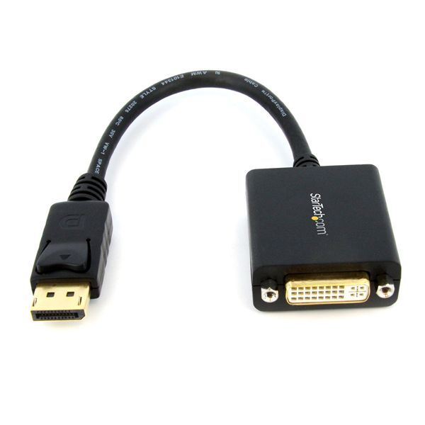 StarTech DP2DVI2 4" DisplayPort to DVI Video Adapter Converter up to 1920x1200