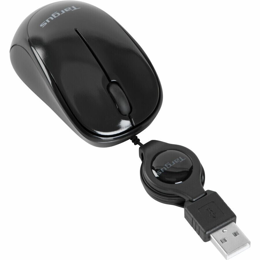 Targus AMU75US Compact Laptop USB Scroll 2 Button Optical Mouse