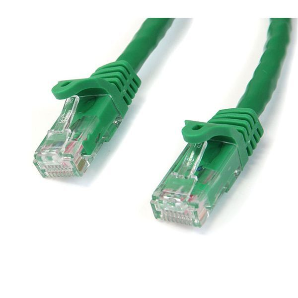 StarTech N6PATCH10GN 10 ft Green Snagless Cat6 UTP Gigabit Patch Cable