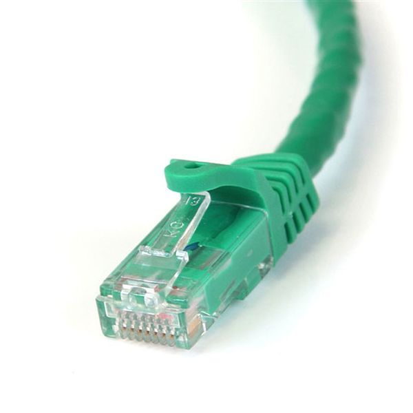 StarTech N6PATCH10GN 10 ft Green Snagless Cat6 UTP Gigabit Patch Cable